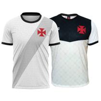 Kit 2 Camisas Vasco da Gama - Razão + Paragon Cruz de Malta - Masculino