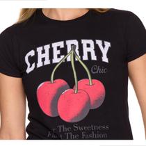 Kit 2 Camiseta Babylook T-shirts Feminina Algodão Premium