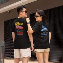 Kit 2 Camiseta Casal Carros Mcqueen + Sally Cars Streetwear Kit 2 Camiseta Casal Carros Mcqueen + Sally Cars Streetwear