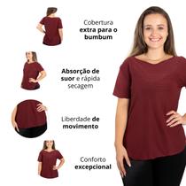 Kit 2 Camiseta de Academia Tapa Bumbum Feminina Para Treinar