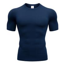 Kit 2 Camiseta de Compressão Trançada Rash Guard Jiujitsu Academia Ciclismo Treino Justa Apertada Co