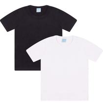 Kit 2 Camiseta Infantil Juvenil Masculina Básica Verão Top Kit 2 Camiseta Infantil Juvenil Masculina Básica Verão Top