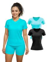 Kit 2 Camiseta Manga Curta Dryfit Fitness Academia
