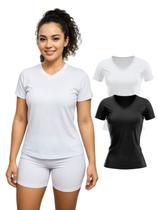 Kit 2 Camiseta Manga Curta Dryfit Fitness Academia