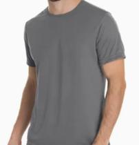 Kit 2 Camiseta Masculina Basica Gola Redonda Algodão Linha Premium