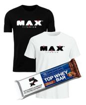 Kit 2 Camiseta Max Titanium Brinde Dry Fit Premium Camisa - Kit 2 Camiseta Max Titanium Brinde Dry Fit Premium Camisa -
