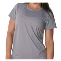 Kit 2 Camiseta T-shirt Malha Fria (PV) Baby Look Feminina Lisa