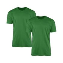 Kit 2 Camisetas AMGK Masculina Lisa Básica 100% Algodão Kit 2 Camisetas AMGK Masculina Lisa Básica 100% Algodão