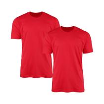 Kit 2 Camisetas AMGK Masculina Lisa Básica 100% Algodão Kit 2 Camisetas AMGK Masculina Lisa Básica 100% Algodão
