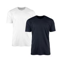 Kit 2 Camisetas AMGK Masculina Lisa Básica 100% Algodão Kit 2 Camisetas AMGK Masculina Lisa Básica 100% Algodão