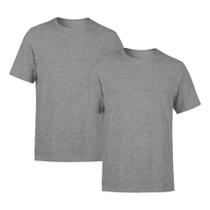 Kit 2 Camisetas AMGK Masculina Lisa Premium 100% Algodão Kit 2 Camisetas AMGK Masculina Lisa Premium 100% Algodão