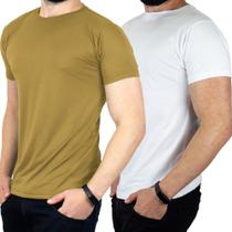 Kit 2 Camisetas Básica Algodão