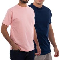 Kit 2 Camisetas Básicas 100% Algodão Confort