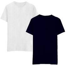 Kit 2 Camisetas Básicas Camisa Masculina Premium Macia