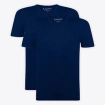 Kit 2 Camisetas Básicas Lupo Micromodal Sem Costura 75044 Kit 2 Camisetas Básicas Lupo Micromodal Sem Costura 75044