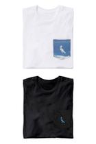 Kit 2 Camisetas Bolso Pica Pau Xadrez E Nuvem Reserva Mini Kit 2 Camisetas Bolso Pica Pau Xadrez E Nuvem Reserva Mini