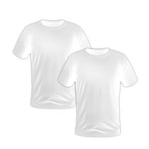 Kit 2 Camisetas Brancas Masculinas Camisa Manga Curta Lisa Premium