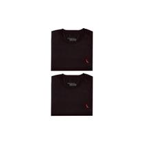 Kit 2 Camisetas Brasa Pica Pau Bordado Reserva Mini
