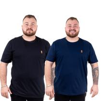Kit 2 Camisetas Camisas Blusas Plus Size G1 G2 G3