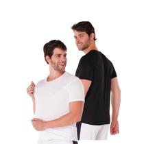 Kit 2 Camisetas Dry Fit Fitness Masculina Academia Kit 2 Camisetas Dry Fit Fitness Masculina Academia