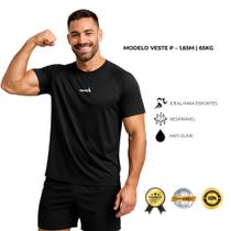 Kit 2 Camisetas Dry Fit Masculina Esportiva Academia exercício funcional Corrida Fitness Kit 2 Camisetas Dry Fit Masculina Esportiva Academia exercício funcional Corrida Fitness