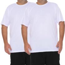 Kit 2 Camisetas Dry Fit Masculina Plus Size Academia Esportes