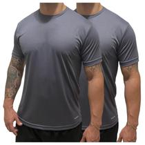 Kit 2 Camisetas Dry Fit Premium Básica Academia Esporte UV50