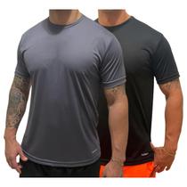 Kit 2 Camisetas Dry Fit Premium Básica Academia Esporte UV50