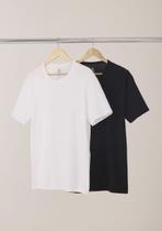 Kit 2 Camisetas Hering Slim Básicas Masculina