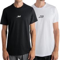 Kit 2 Camisetas Lost Branding SM24 Masculina Branco/Preto Kit 2 Camisetas Lost Branding SM24 Masculina Branco/Preto