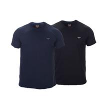 Kit 2 Camisetas Masculina Basicas de Algodão