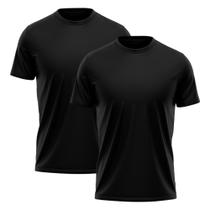 Kit 2 Camisetas Masculina Dry Fit Manga Curta Proteção Solar UV Térmica Academia Treino Caminhada Esporte Camisa Praia - DF