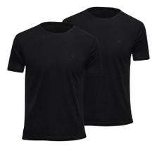 Kit 2 Camisetas Masculina Lisa Premium Algodão Básica T-Shirt
