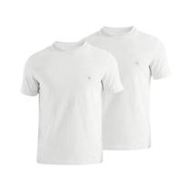 Kit 2 Camisetas Masculina Lisa Premium Em Algodão Básica Plus Size T-shirt