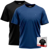 Kit 2 Camisetas Masculina Manga Curta Dryfit Academia Esporte Respirável