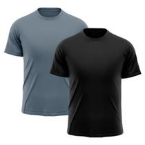 Kit 2 Camisetas Masculina Raglan Dry Fit Proteção Solar UV