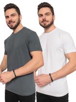 Kit 2 Camisetas Masculinas 100% Algodão Linha Premium linha Comfort Anti-Bolinha Kit 2 Camisetas Masculinas 100% Algodão Linha Premium linha Comfort Anti-Bolinha