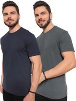 Kit 2 Camisetas Masculinas 100% Algodão Linha Premium linha Comfort Anti-Bolinha Kit 2 Camisetas Masculinas 100% Algodão Linha Premium linha Comfort Anti-Bolinha