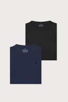 Kit 2 Camisetas Masculinas 100% Algodão Polo Wear Sortido
