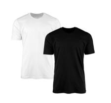 Kit 2 Camisetas Masculinas Basica Lisa 100 Algodão