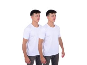 kit 2 camisetas masculinas básicas 100% algodão