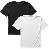 Kit 2 Camisetas Masculinas Básicas Algodão T-shirts Lisas