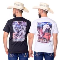 Kit 2 Camisetas Muladeiros Masculinas Country Jopper Bulls