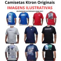 Kit 2 Camisetas Plus Size Masculinas Ktron Original - Tamanho G1/G2/G3/G4