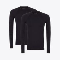 Kit 2 Camisetas T-Shirt Lupo Térmica Run 70045-002 Kit 2 Camisetas T-Shirt Lupo Térmica Run 70045-002