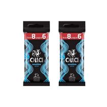 Kit 2 Camisinhas Preservativo Lubrificado Olla Sensitive