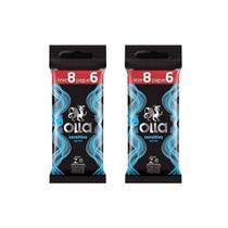 Kit 2 Camisinhas Preservativo Lubrificado Olla Sensitive