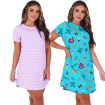 Kit 2 Camisolas Longa com Manga Good Sleep Sortidos