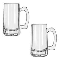 Kit 2 Caneca 370ml Para Chopp Cerveja Hauskraft