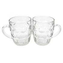 Kit 2 Caneca Chopp Vidro Cerveja Bar Festa Restaurante 470ml - Clink